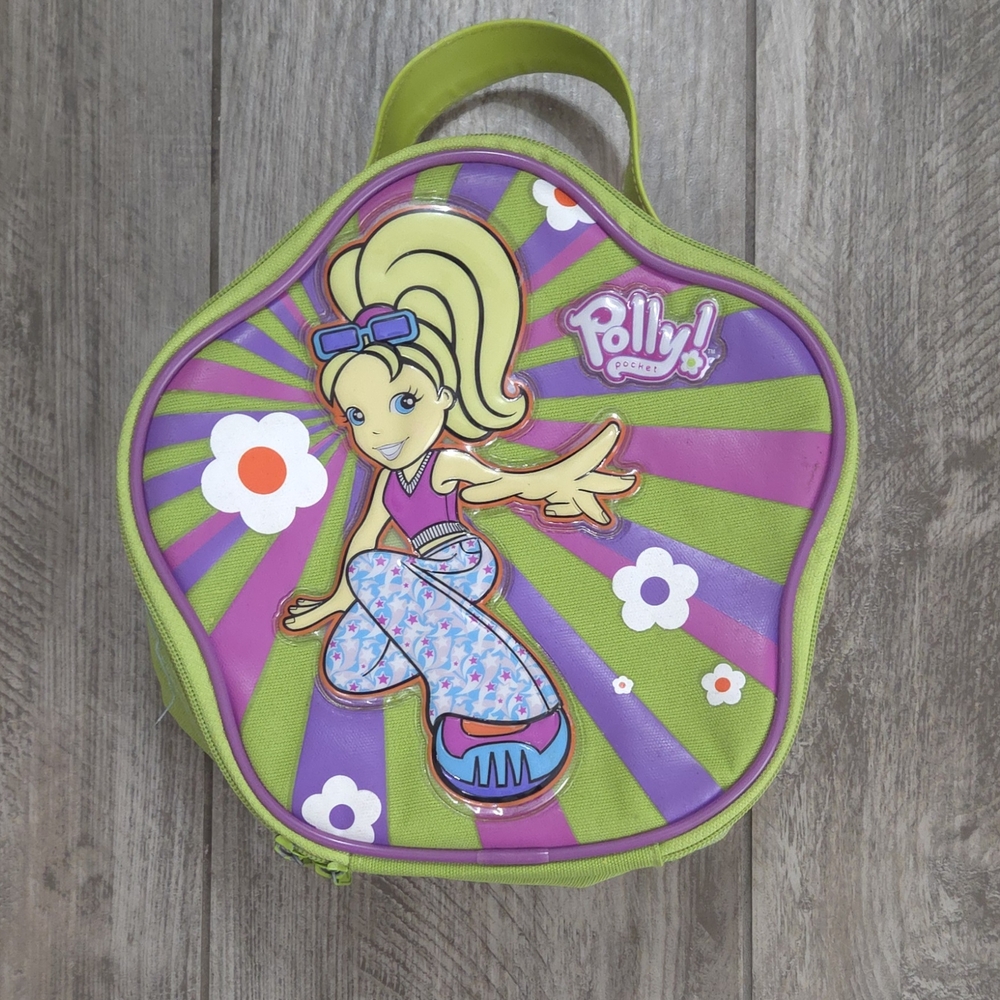 Vintage Polly Pocket bag, retro purse, Y2K , Mattel, 2000s toys, collectible